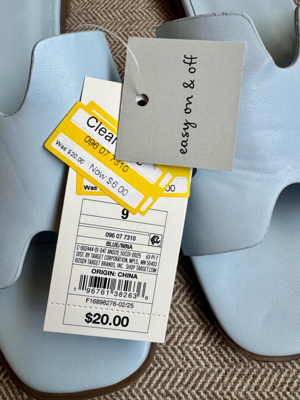 Bundle of 2 Pairs Universal Thread & A New Day Sandals - Size 9 NWTs - Picture 7 of 15